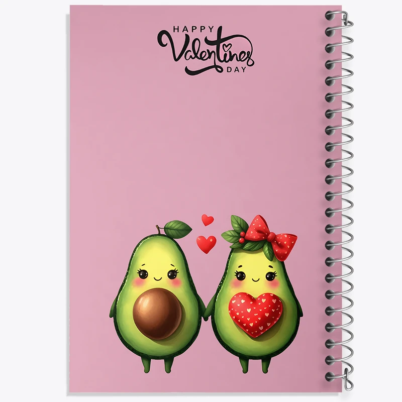 دفتر مشق 100 برگ خندالو طرح آووکادوی عاشق کد N7044