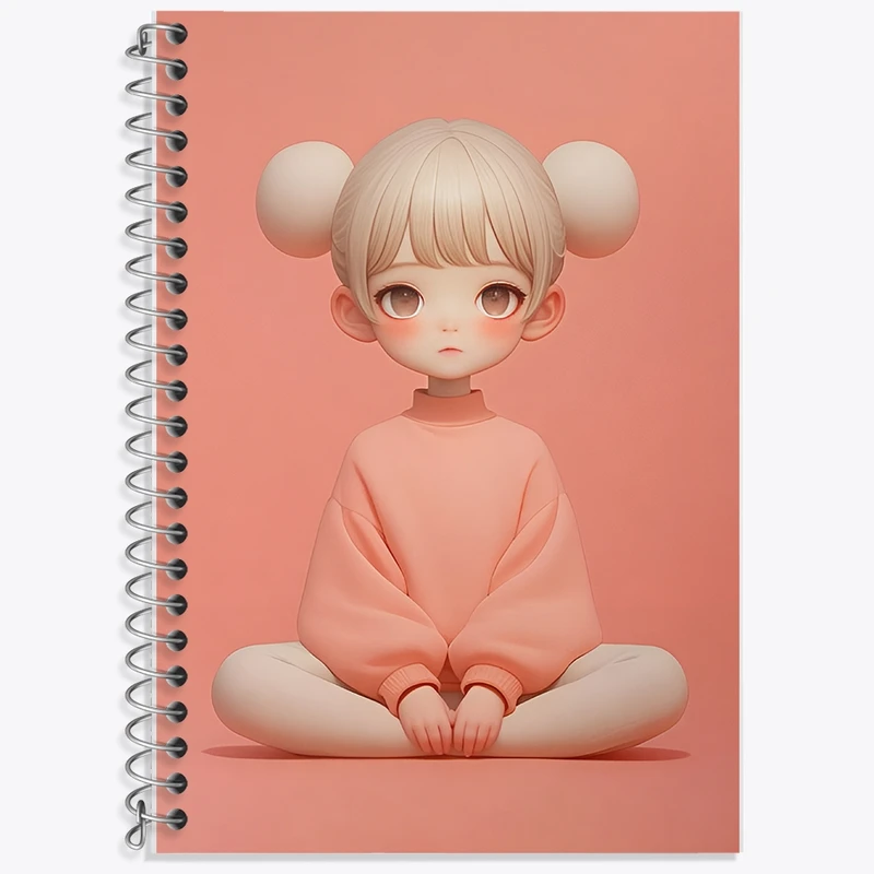 دفتر لغت 50 برگ خندالو طرح دخترانه کد F12594