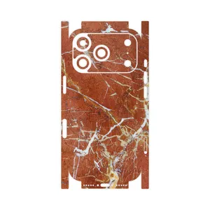 MAHOOT Red Marble-FullSkin Cover Sticker for Apple iPhone 17 Pro