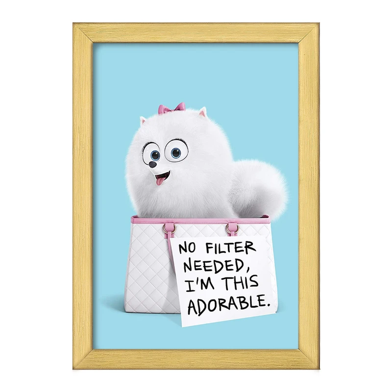 تابلو خندالو طرح زندگی پنهان حیوانات خانگی The Secret Life of Pets  کد 10673