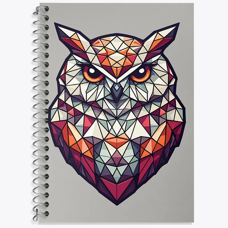 دفتر لغت 50 برگ خندالو طرح جغد کد F4345