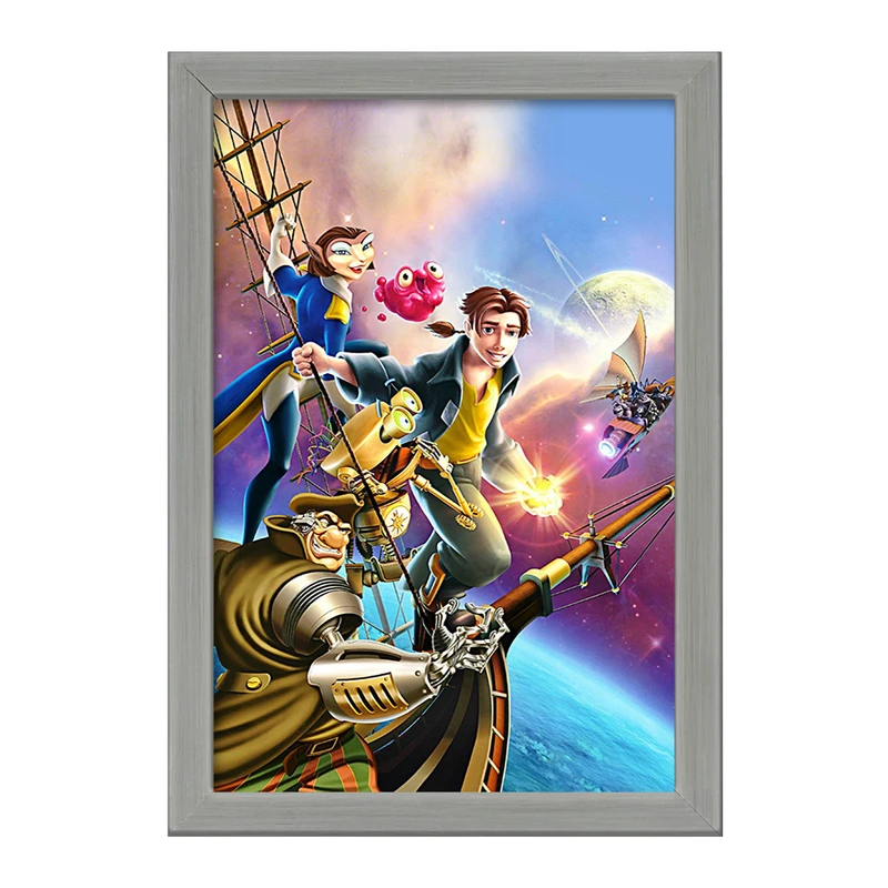 تابلو خندالو طرح انیمیشن سیاره گنج Treasure Planet  کد 13760