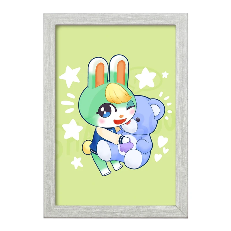 تابلو خندالو طرح بازی انیمال کراسینگ (Animal Crossing) کد 32633