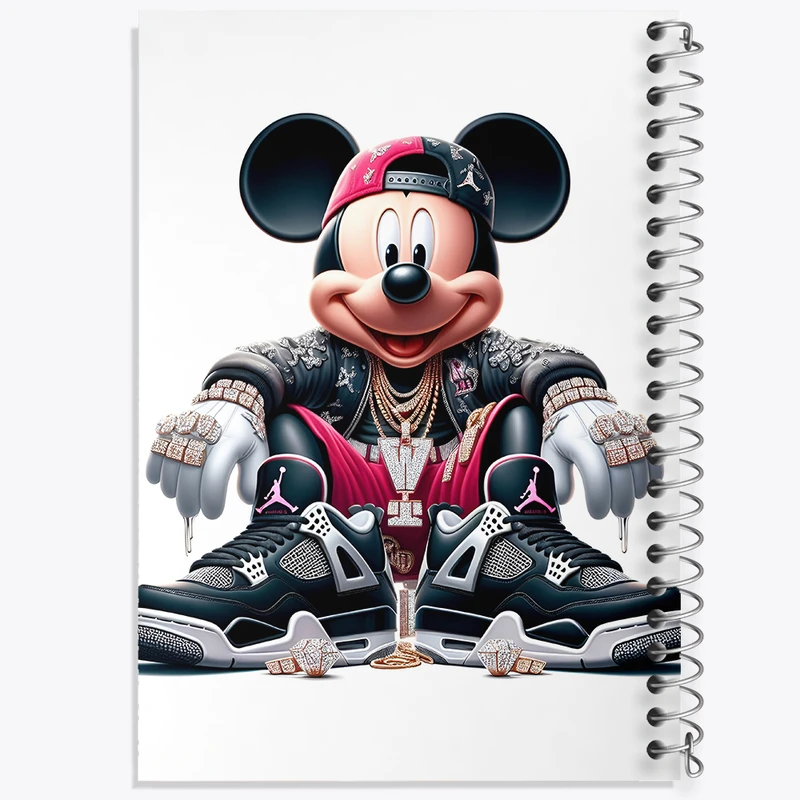 دفتر نقاشی 50 برگ خندالو طرح میکی موس کد F4405