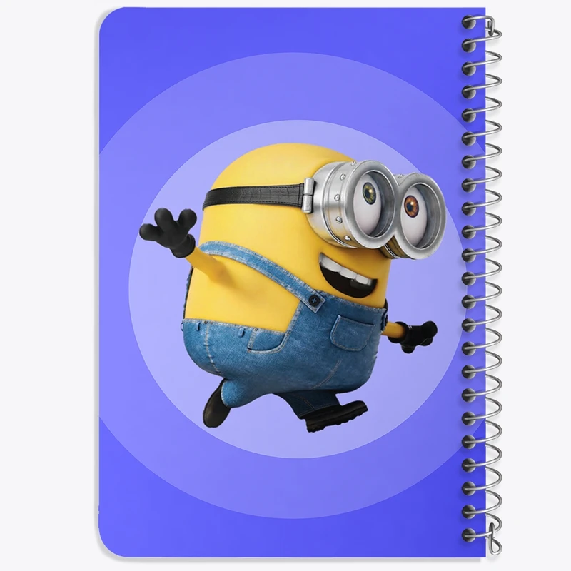 دفتر یادداشت 50 برگ خندالو طرح مینیون Minions  کد 2442