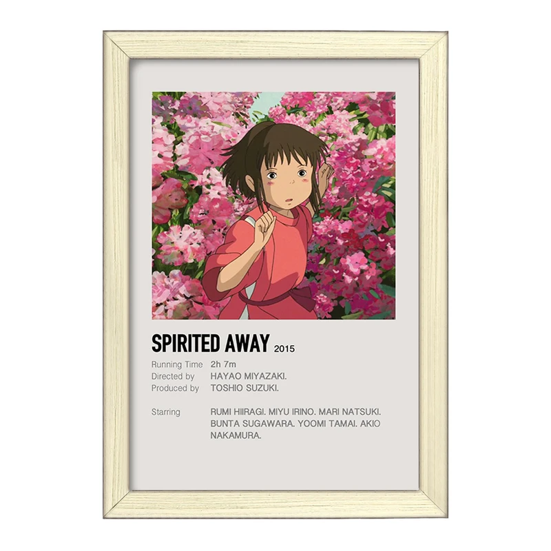 تابلو خندالو طرح انیمه شهر اشباح (Spirited Away) کد F13165