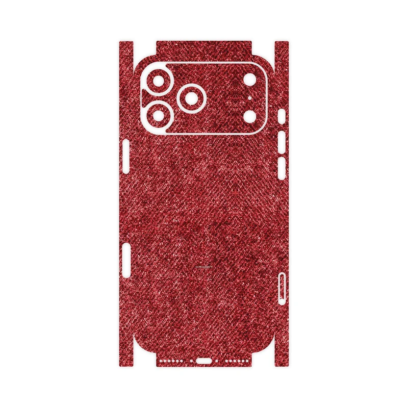 برچسب پوششی ماهوت مدل Fabric Texture 4-FullSkin مناسب برای گوشی موبایل اپل iPhone 17 Pro Max