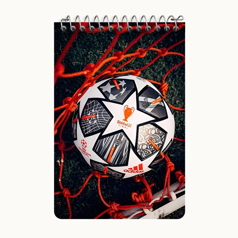 دفتر یادداشت 50 برگ خندالو طرح فوتبال (Football) کد F5185