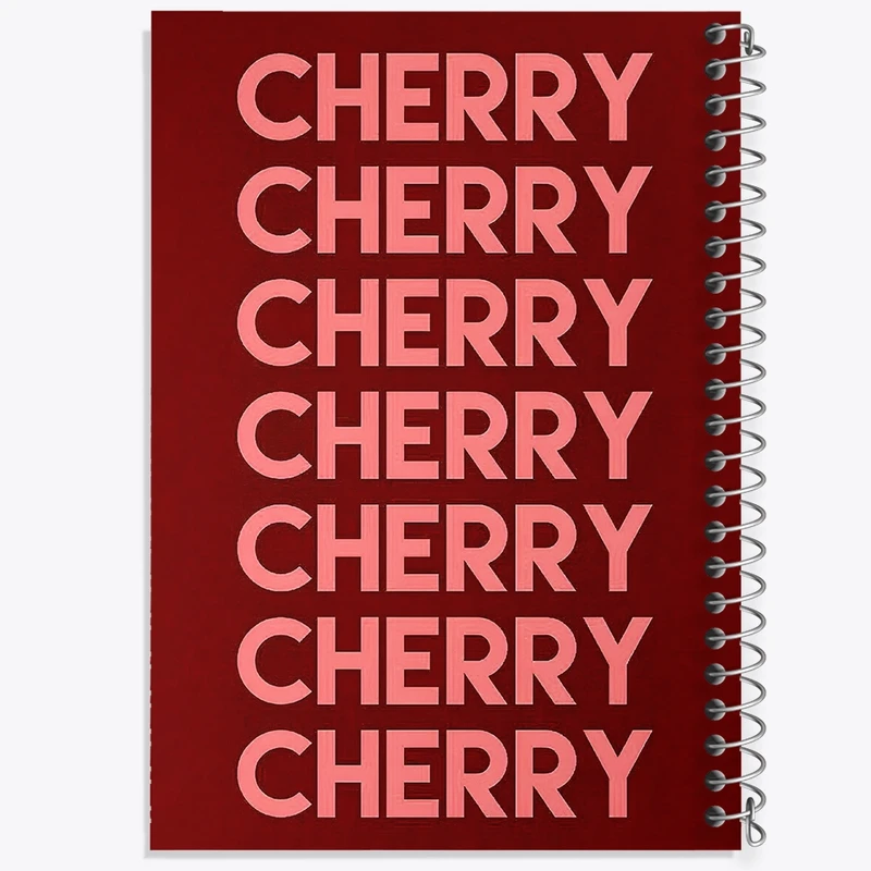 دفتر طراحی 50 برگ خندالو طرح Cherry کد F3712