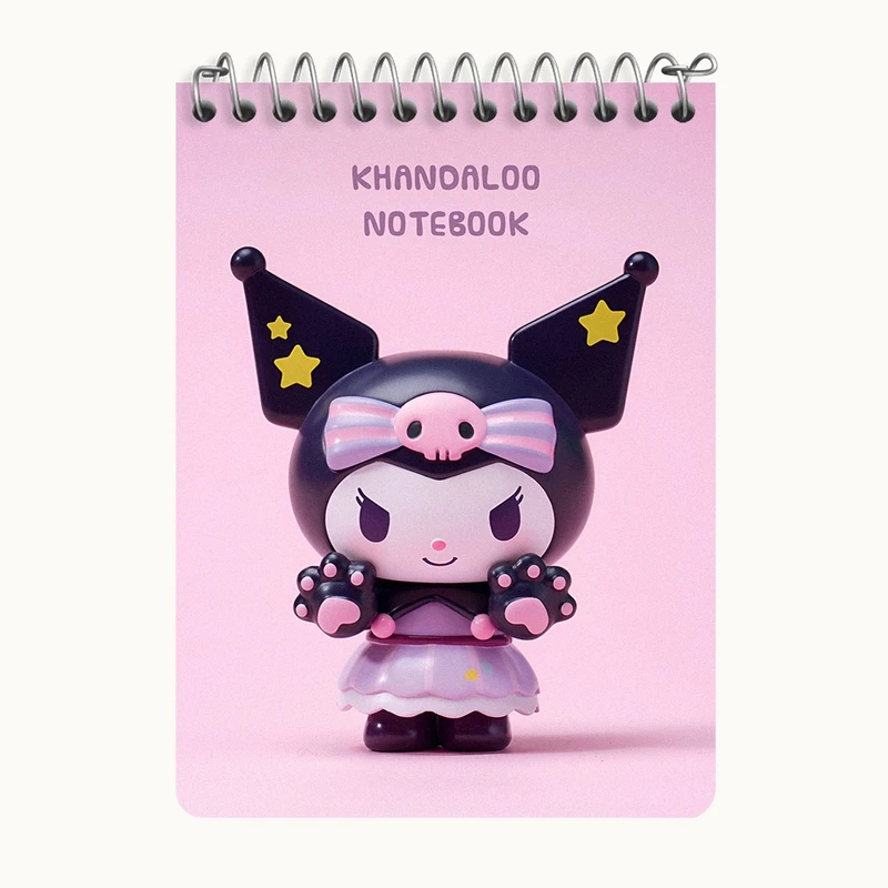 دفتر یادداشت 50 برگ خندالو طرح کرومی (Kuromi) کد N9048