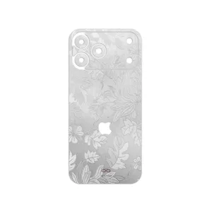 MAHOOT Silver-Wildflower Cover Sticker for Apple iPhone 17 Pro Max