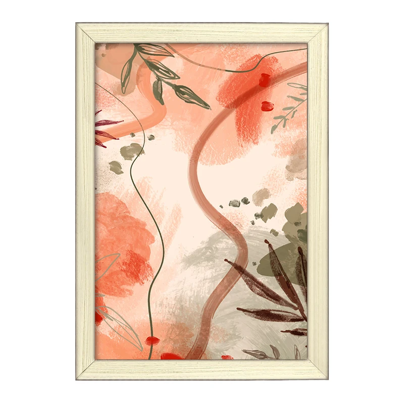 تابلو خندالو طرح دکوراتیو (decorative) کد F1528