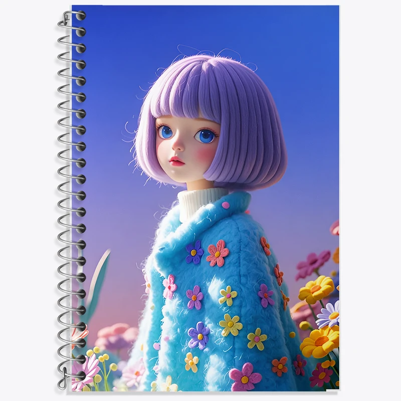 دفتر نت موسیقی 50 برگ خندالو طرح دخترانه کد F12701