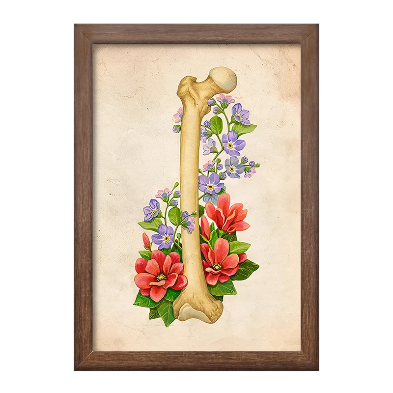 تابلو خندالو طرح استخوان ران (Femur) کد F14004