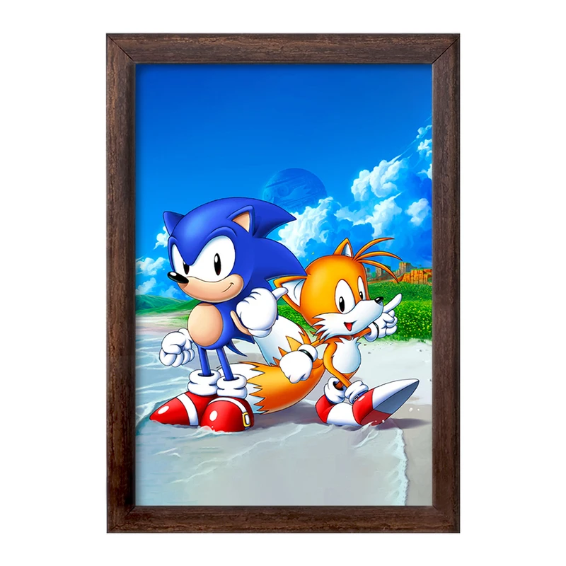 تابلو خندالو طرح سونیک (Sonic) کد 37046