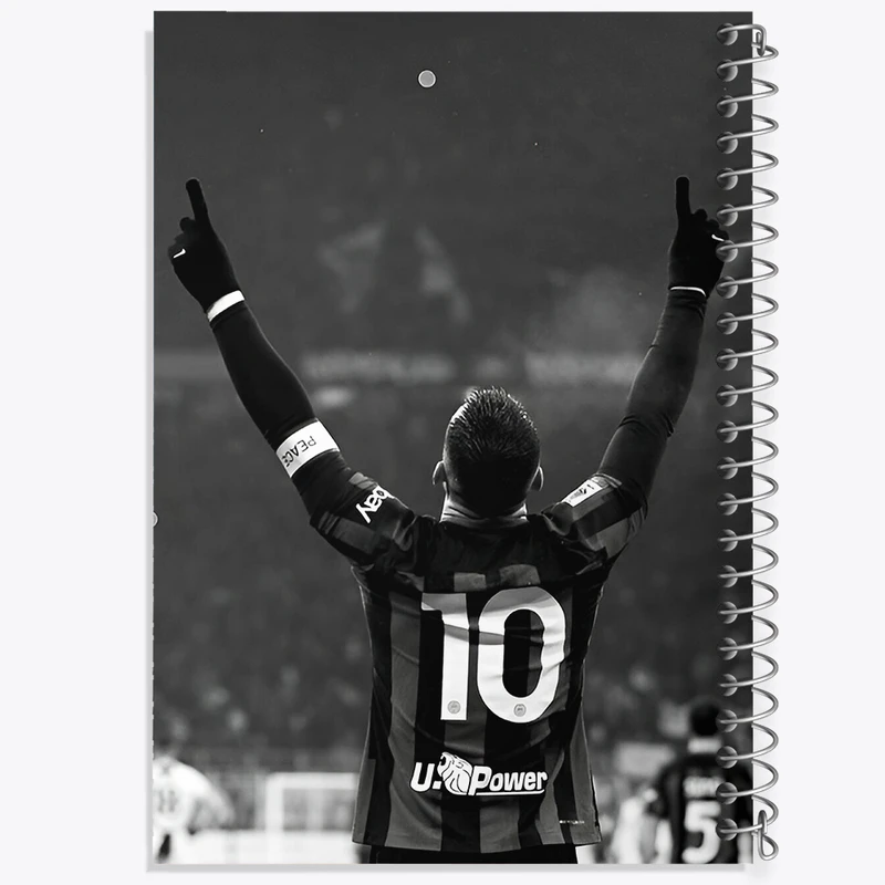 دفتر مشق 100 برگ خندالو طرح لاوتارو خاویر مارتینز (Lautaro Martínez) کد F14328