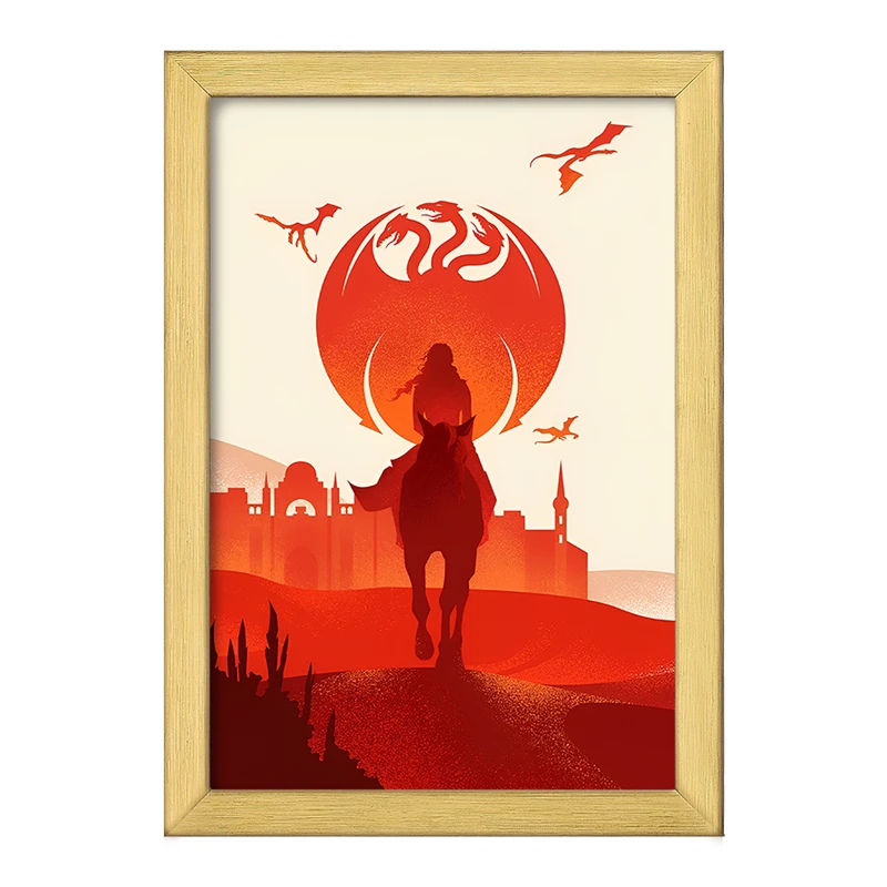 تابلو خندالو طرح گیم اف ترونز (Game of Thrones) کد F11131