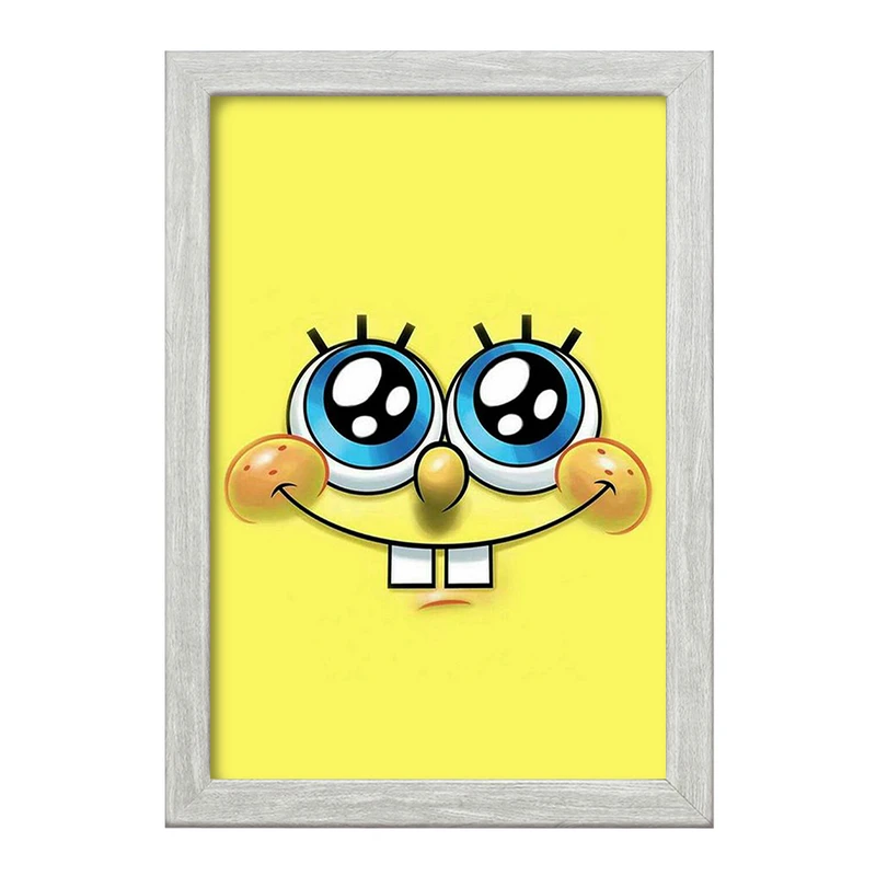 تابلو خندالو طرح باب اسفنجی و پاتریک  کد 1323