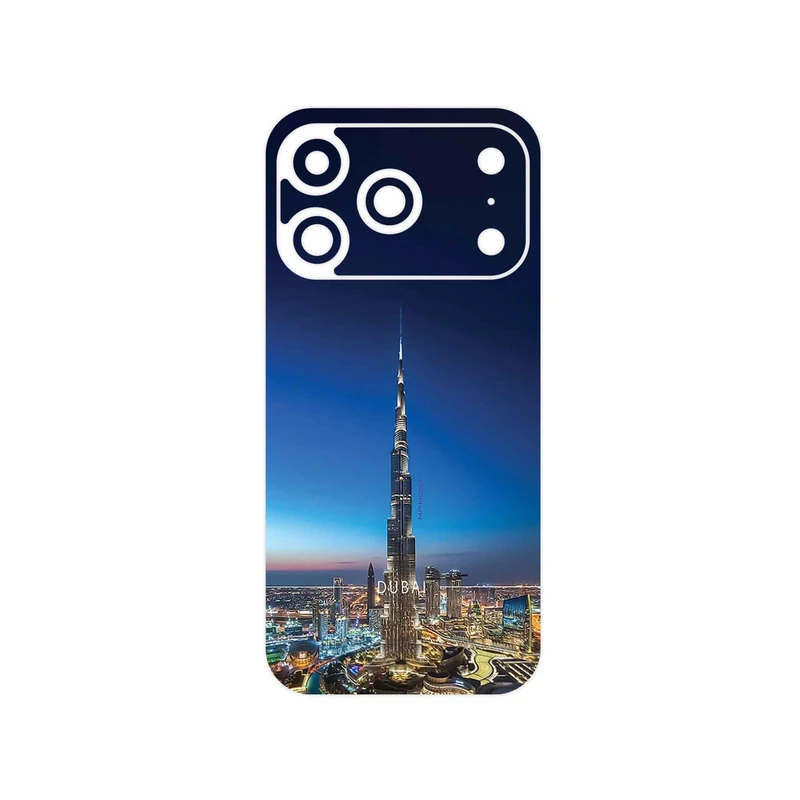 برچسب پوششی ماهوت مدل Dubai_City مناسب برای گوشی موبایل اپل iPhone 17 Pro