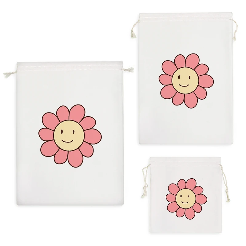 نظم دهنده خندالو مدل گل Flower کد 3527 مجموعه 3 عددی