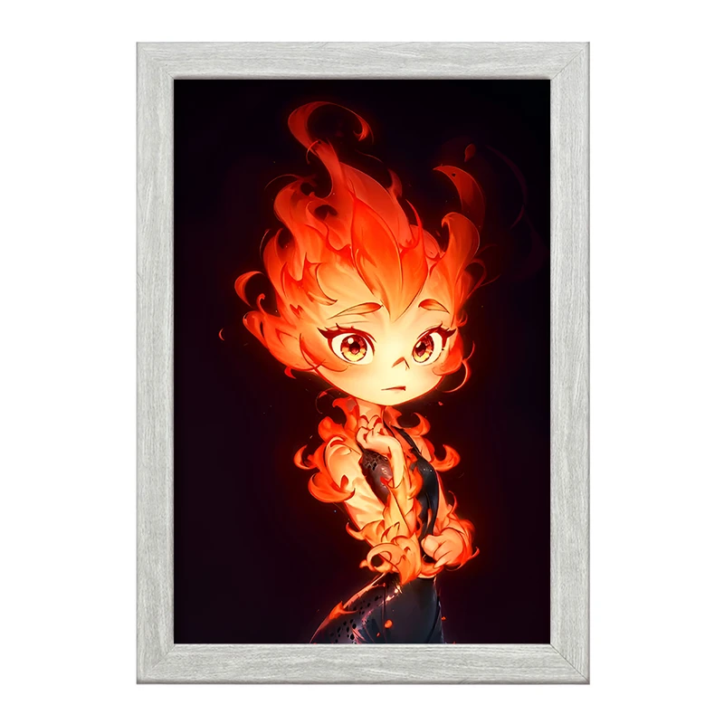 تابلو خندالو طرح بنیادین (Elemental) کد F11627