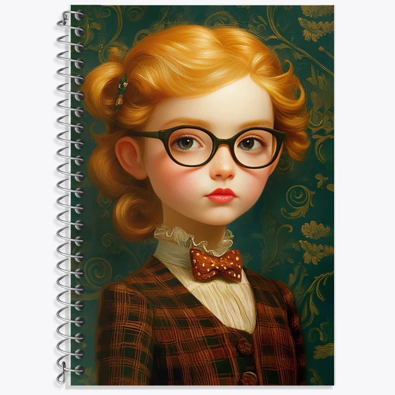 دفتر لغت 50 برگ خندالو طرح دخترانه کد F12671