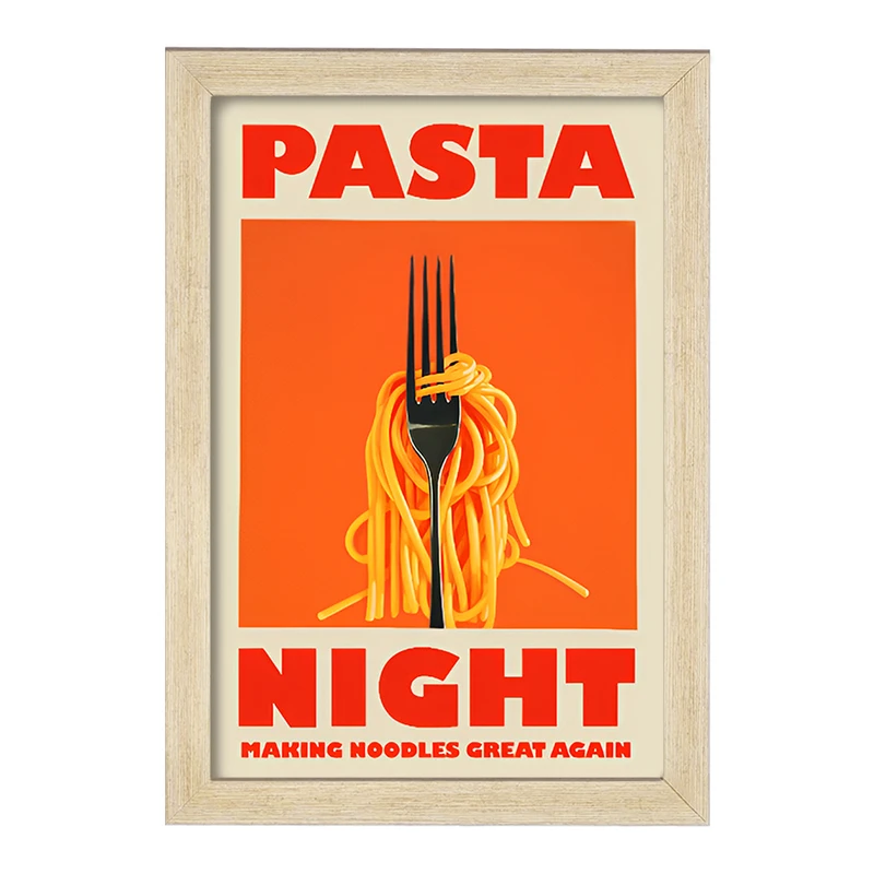 تابلو خندالو طرح پاستا (Pasta) کد F14145