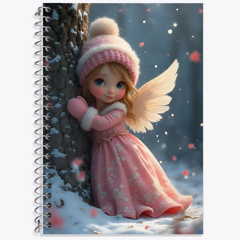 دفتر نت موسیقی 50 برگ خندالو طرح دختر فرشته کد F8972