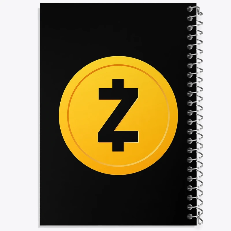 دفتر طراحی 50 برگ خندالو طرح ارز دیجیتال زی کش  کد 10908