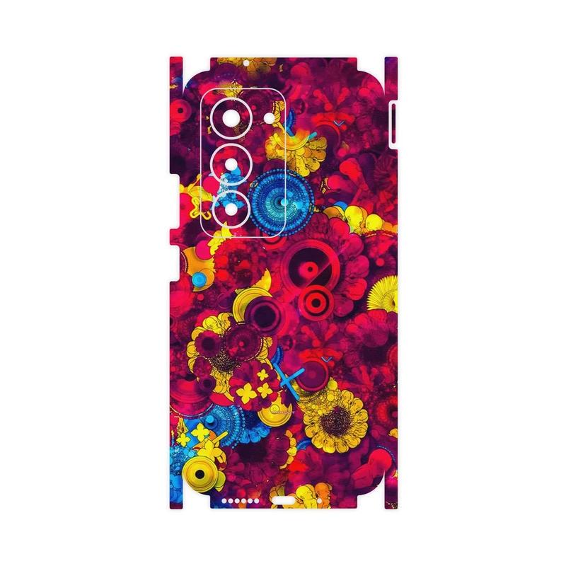 برچسب پوششی ماهوت مدل Vector Flower Garden Digital Art-FullSkin مناسب برای گوشی موبایل شیائومی Redmi 15 4G
