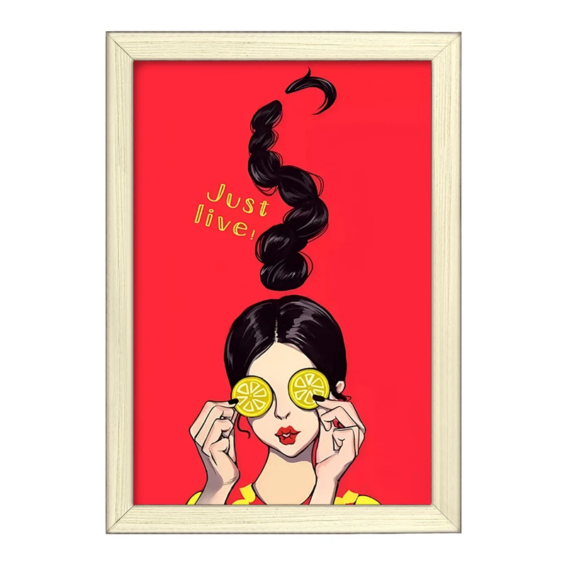 تابلو خندالو طرح دخترانه کد F5815