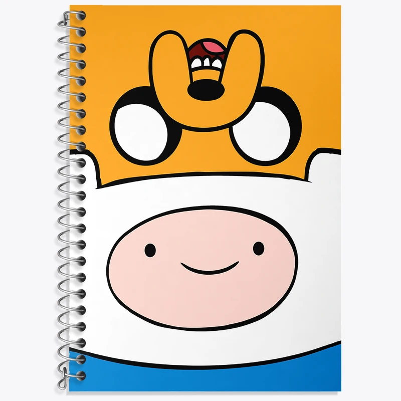 دفتر نت موسیقی 50 برگ خندالو طرح وقت ماجراجویی (Adventure Time) کد N6775