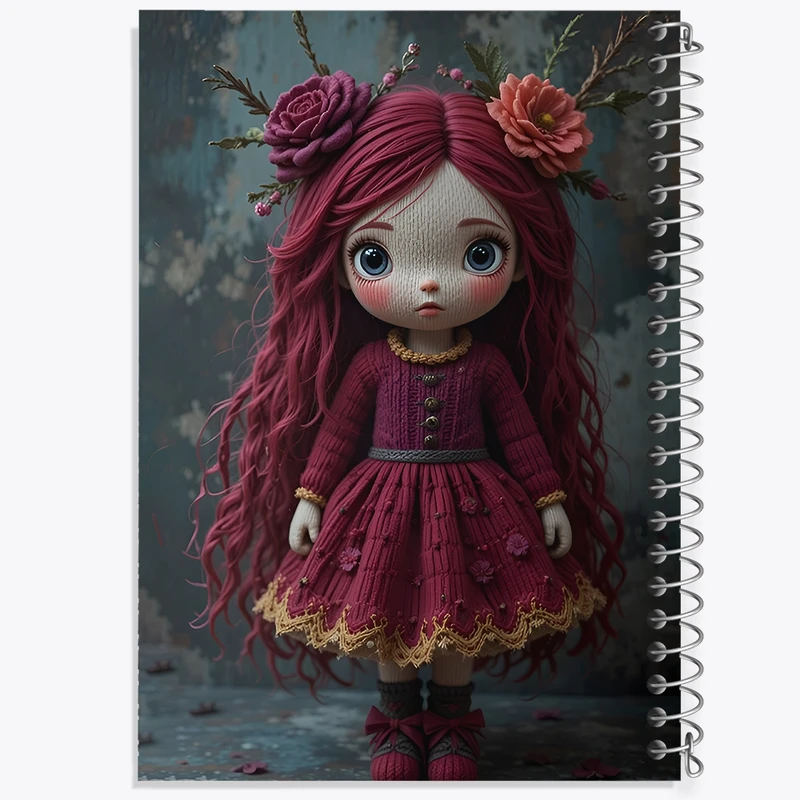 دفتر لیست خرید 50 برگ خندالو طرح دخترانه کد F11701