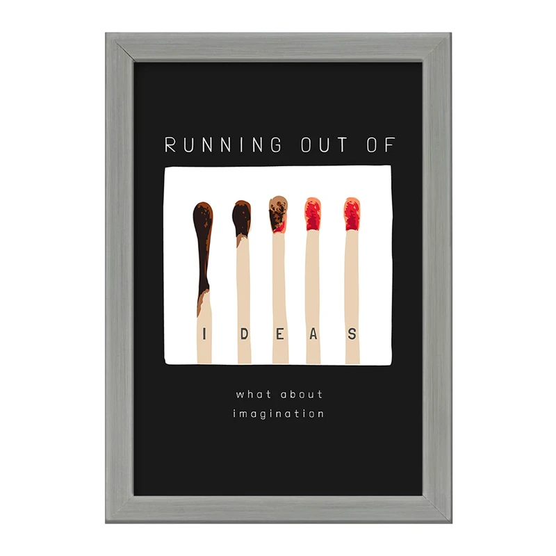 تابلو خندالو طرح Running Out Of کد F1535