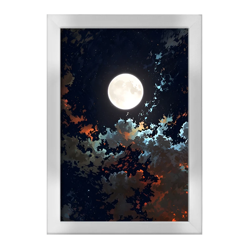 تابلو خندالو طرح ماه (Moon) کد F11607