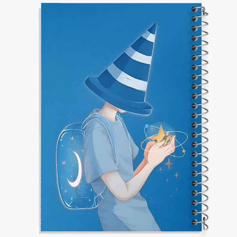 دفتر طراحی 50 برگ خندالو طرح دخترانه کد N3104