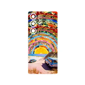 MAHOOT Collage of Orange Sky Cover Sticker for Samsung Galaxy S25 Ultra