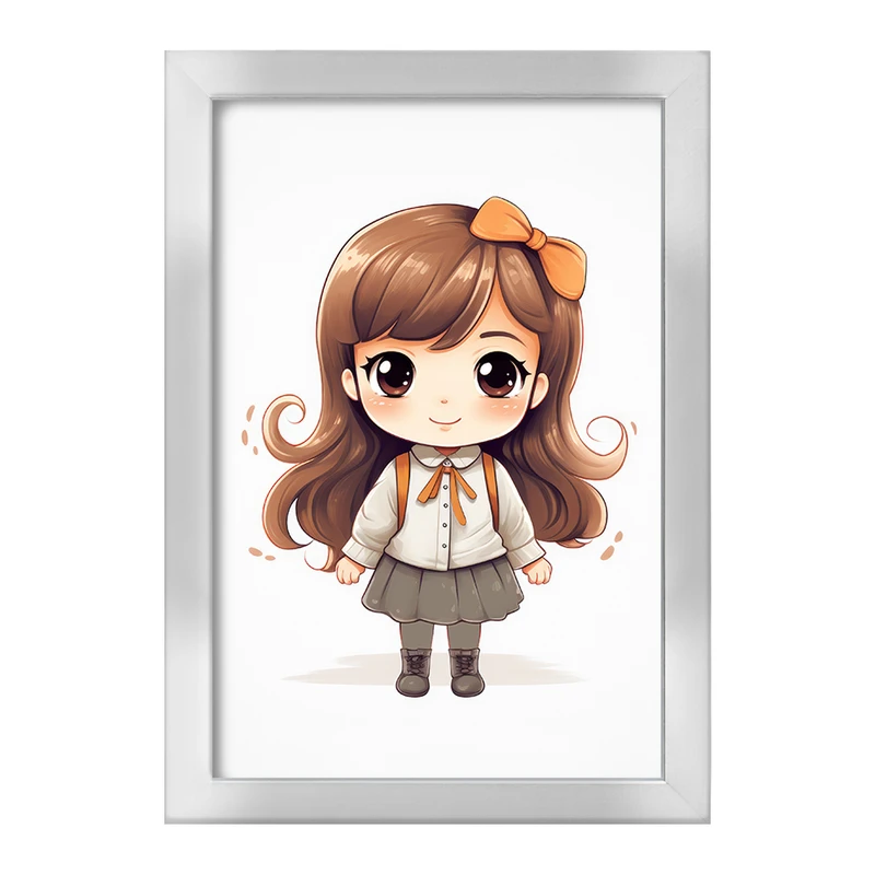 تابلو خندالو طرح دخترانه کیوت کد F2243