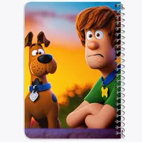 دفتر یادداشت 50 برگ خندالو طرح اسکوبی دو (Scooby-Doo) کد F13699