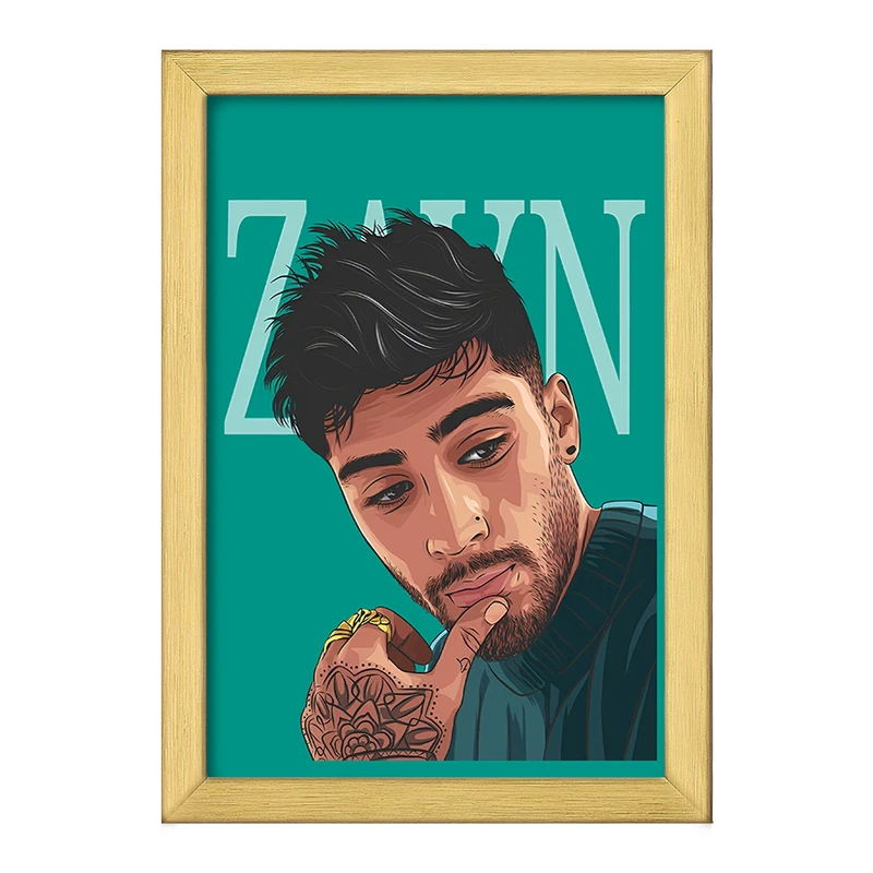 تابلو خندالو طرح زین مالک (Zayn Malik) کد F10226