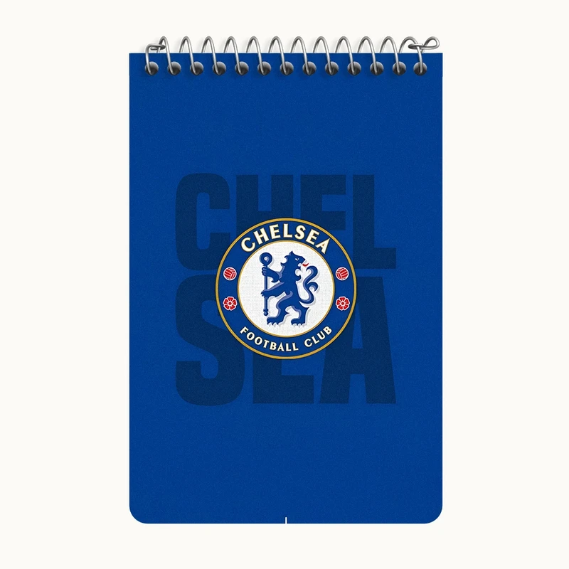 دفتر یادداشت 50 برگ خندالو طرح چلسی (Chelsea) کد F6893