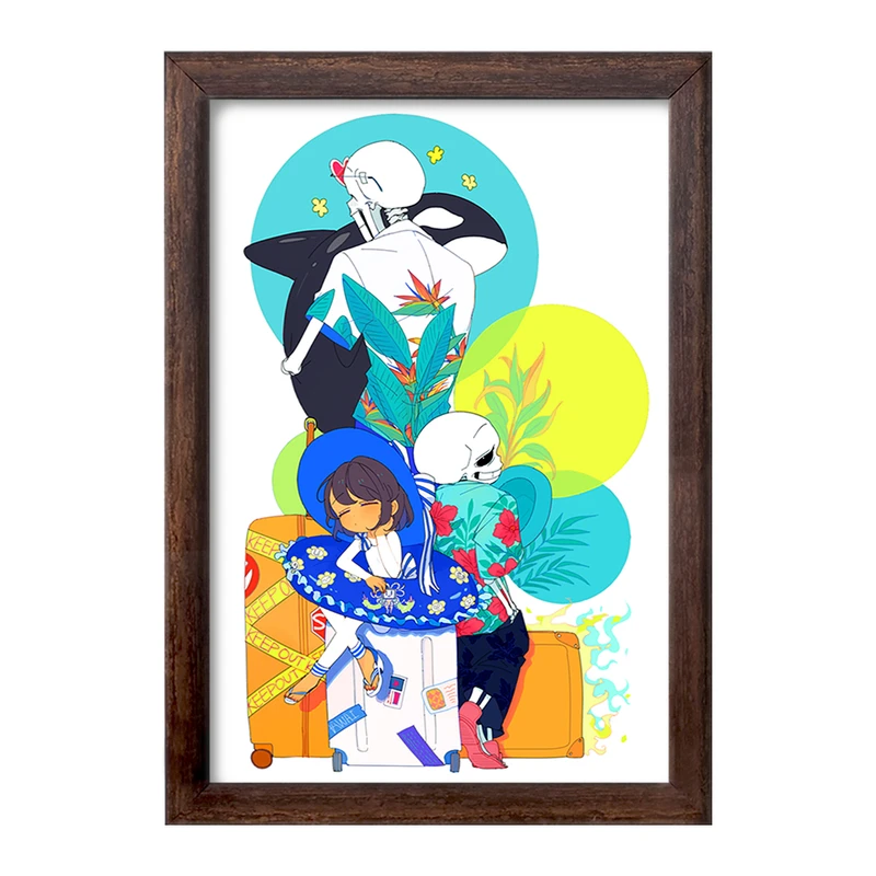 تابلو خندالو طرح بازی آندرتیل (Undertale) کد 31757