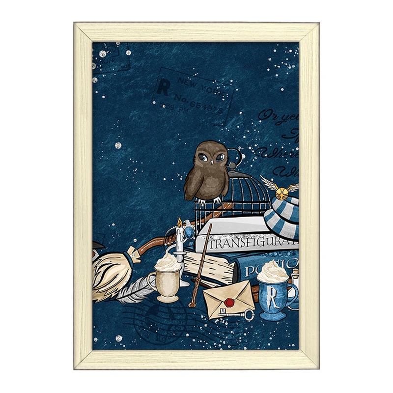 تابلو خندالو طرح هری پاتر خانه ریونکلاو کد 24934