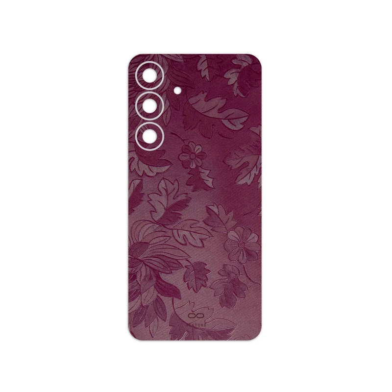 برچسب پوششی ماهوت مدل Red-Wildflower مناسب برای گوشی موبایل سامسونگ Galaxy S25 FE