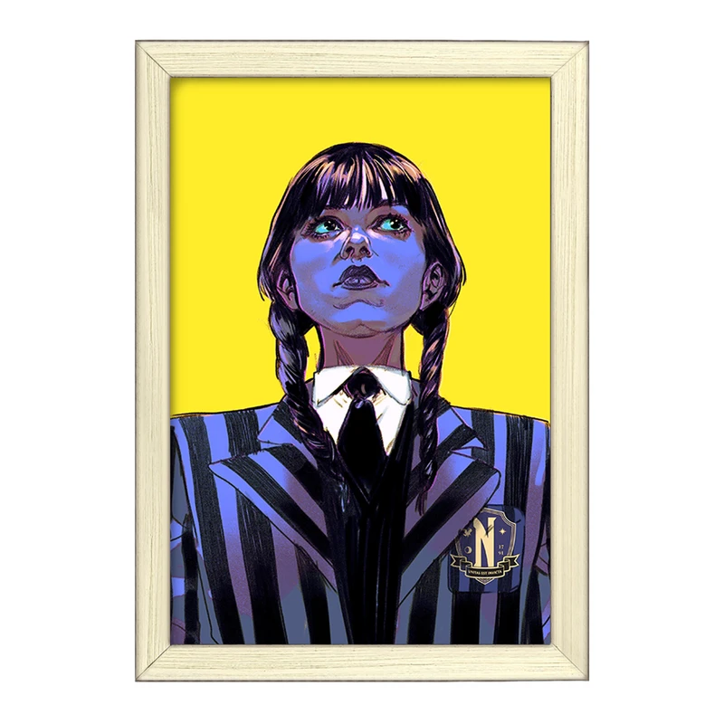 تابلو خندالو طرح ونزدی (Wednesday) کد F406