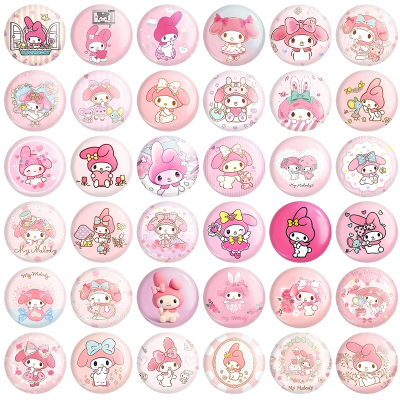 پیکسل خندالو طرح ملودی (My Melody) کد 205 مجموعه 36 عددی