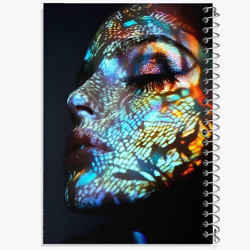 دفتر شطرنجی 50 برگ خندالو طرح دخترانه کد F11567