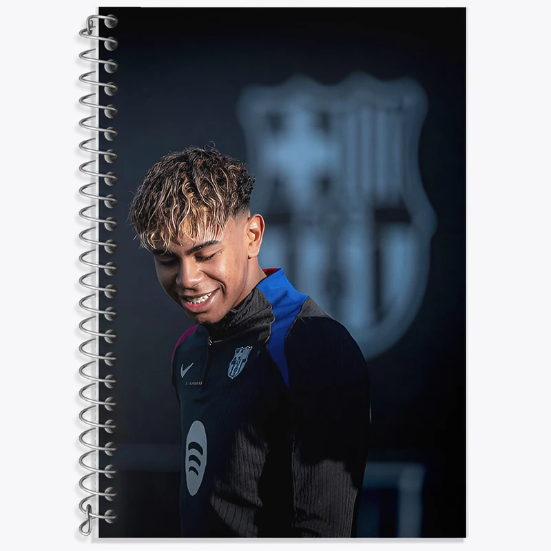 دفتر نت موسیقی 50 برگ خندالو طرح لامین یامال (Lamine Yamal) کد F14307