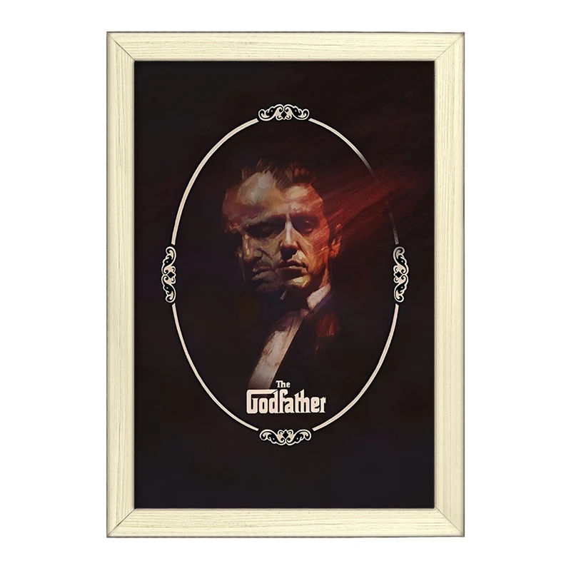 تابلو خندالو طرح پدر خوانده (The Godfather) کد F13561