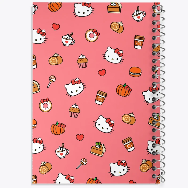 دفتر طراحی 50 برگ خندالو طرح هلو کیتی (Hello Kitty) کد N9096
